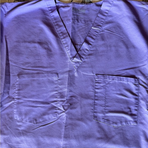 Purple Scrub Set - Picture 10 of 11